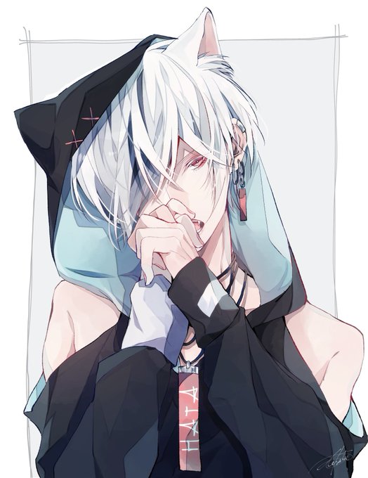パーカー男子のtwitterイラスト検索結果