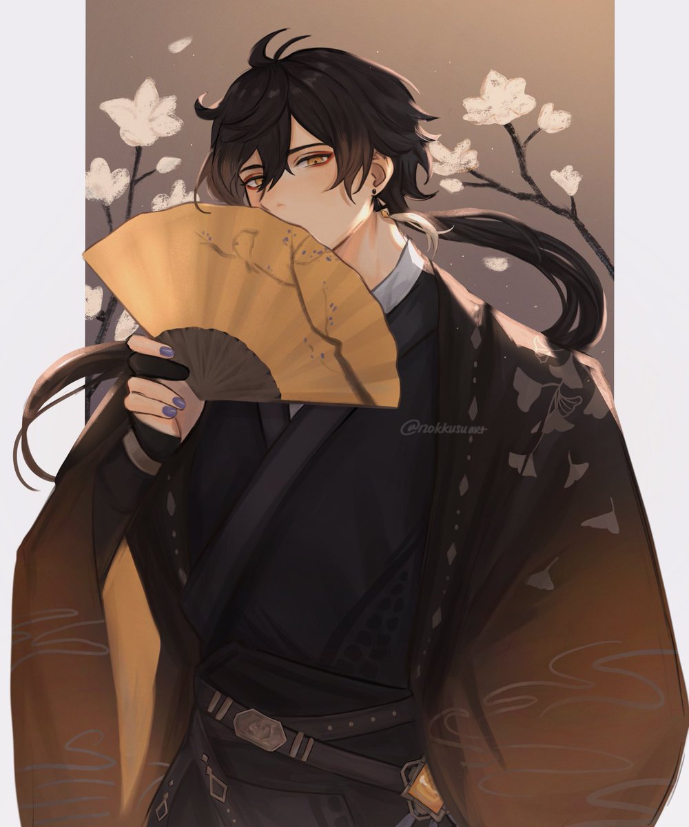 nokkusuart's tweet photo. Happy belated birthday zhongli! #原神 #zhongli #GenshinImpact https://t.co/XAeZkuG5qj