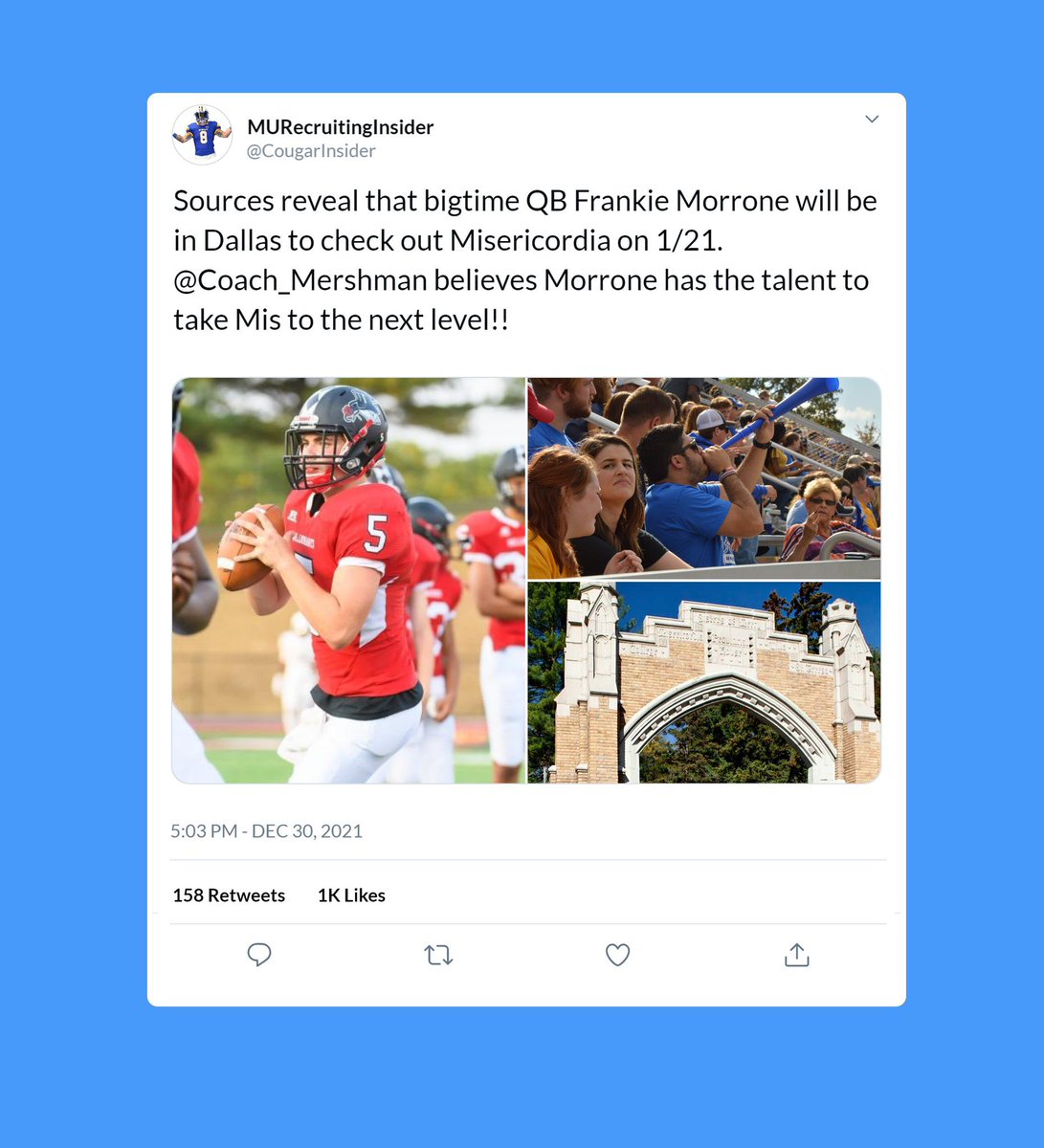 Frankie Morrone tweet media