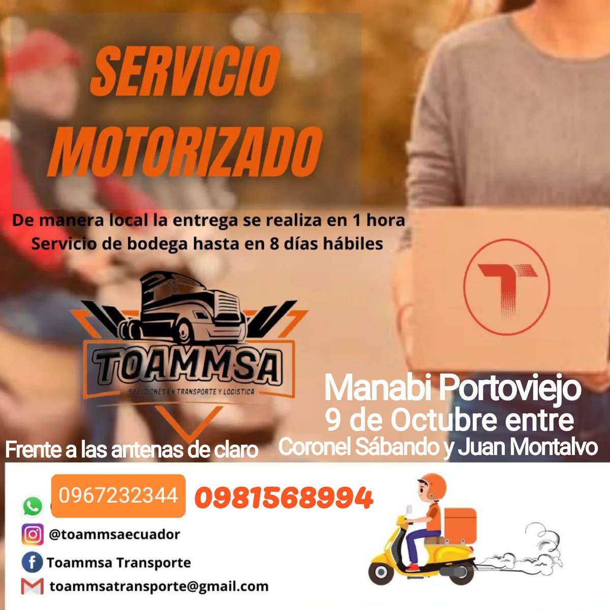 toammsa's tweet photo. Toammsa servicio de Courier https://t.co/3OLjgAi6Kn