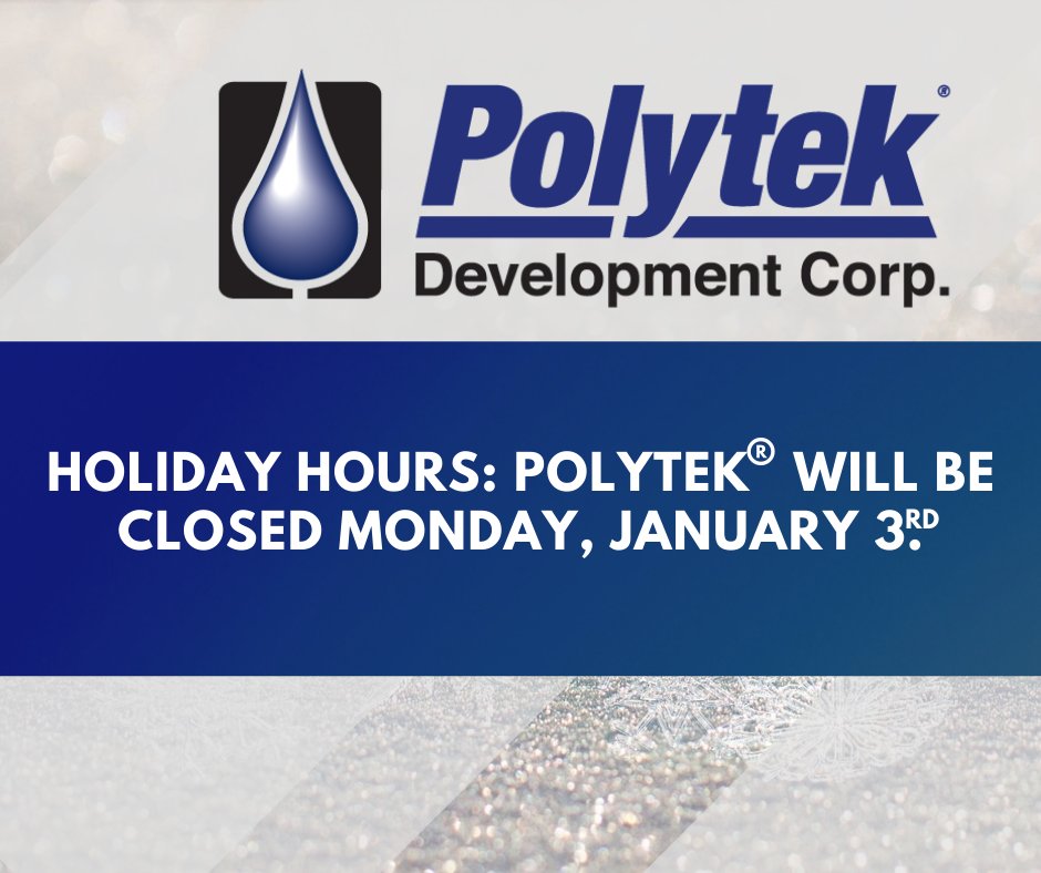 Polytek Development tweet media