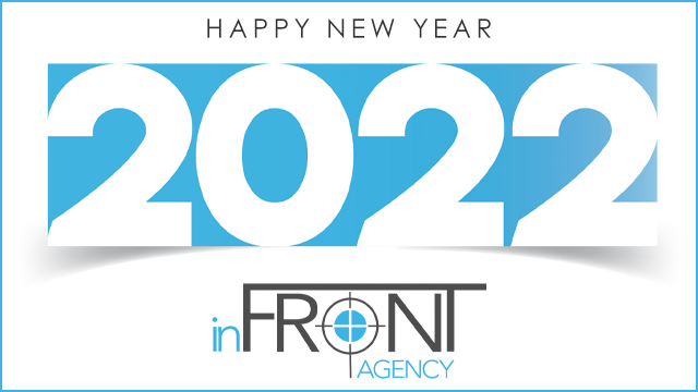 inFRONTagency's tweet photo. Wishing you a wonderfully optimistic and Happy New Year 2022.
- Larry and MK at inFRONT

#newyearsday #newyear2022 https://t.co/GdNXegkFQx