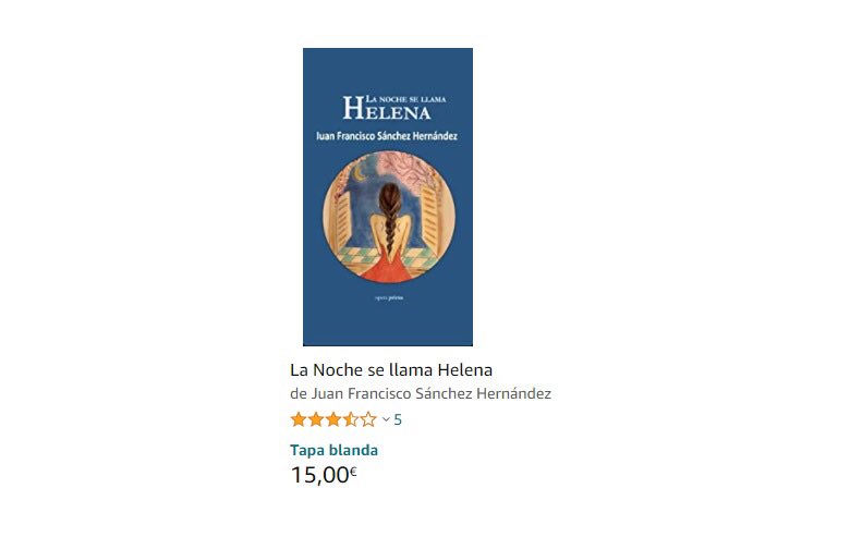 escritorjfs's tweet photo. 📘📗📕📒📔 

LA NOCHE SE LLAMA HELENA

Link de compra:

https://t.co/v51uEELb8J #leer #lectura #lanochesellamahelena #leer es vida https://t.co/DSlIw7QtP4
