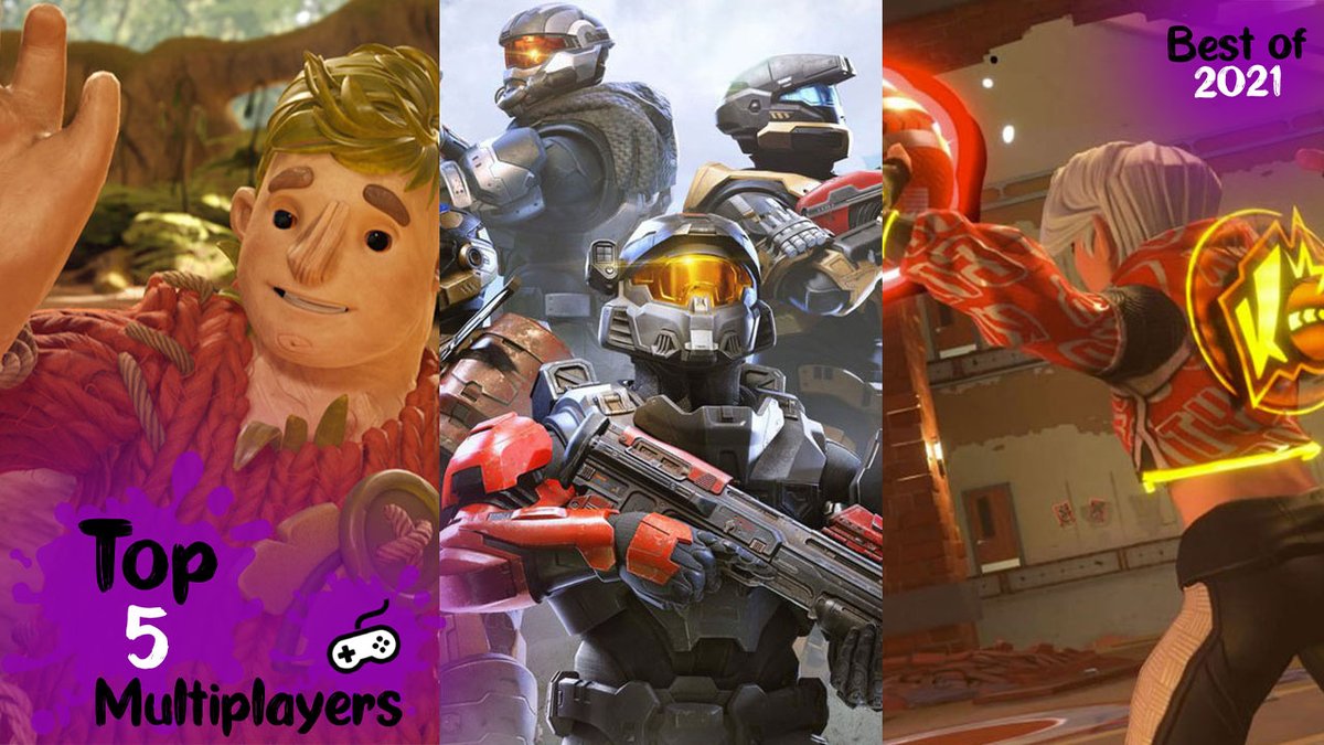 ExplosionPod's tweet photo. Top 5 Multiplayer Games of 2021
It doesn’t matter if it’s a competitive or a cooperative experience; these are the best gaming moments you could be sharing with others in 2021
Read more:
https://t.co/36YwfEN3Wl
#BestOf2021 #ItTakesTwo #HaloInfinite #KnockoutLegends https://t.co/gLp2oTX0s8