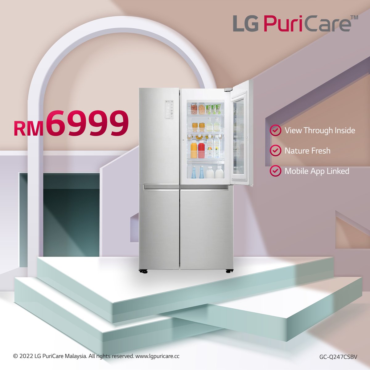 lgrentup's tweet photo. Keep your cool air inside the fridge with LG's InstaView Door-in-Door Refrigerators. Simply tap the panel to see inside, there's no need to open the door. Save 
https://t.co/b72hzfHZyp

#puricarecc #lgpuricare #lginstaview https://t.co/ABLlxDy6wC