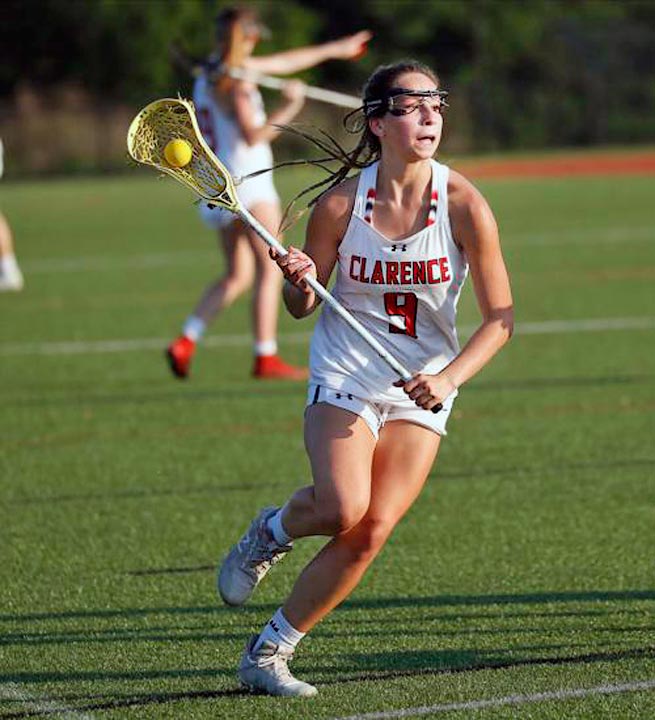 MONSTER PROUD: Natalie Myslinski ( 2023 ) Clarence Field Hockey Fall Honors: ALL- WNY  1st Team and All State. This is the 2nd year in a row she has made the All-WNY Team. She has committed to play lacrosse for the University of Colorado. Congrats Natalie! #multisportathlete