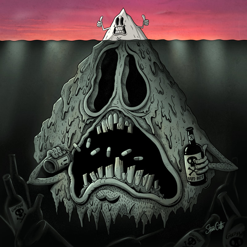 firedogcreative's tweet photo. Excellent #UK #illustrator Steve Cutts satirises the excesses of modern society. Such an amazing #acerbic style: https://t.co/jNUd8cNrYK https://t.co/y4VNRJX4Ne