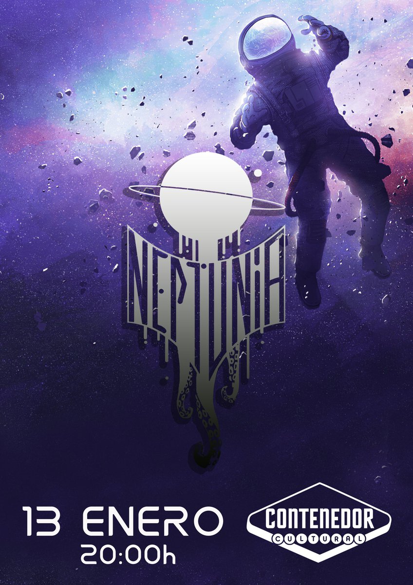 El próximo 13 de Enero presentamos nuestras nuevas canciones en <a href="/ContenedorUMA/">Contenedor Cultural</a> . Comenzamos a las 20:00!  
#Neptunia #Musica #Indie #Malaga #concierto