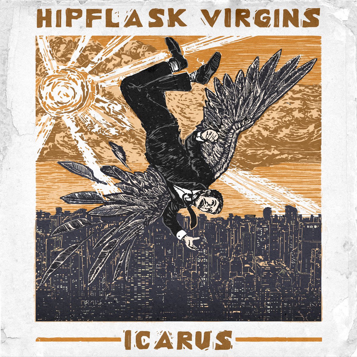 07.01.22 - Icarus.

The second single from our upcoming second EP will be available on all good streaming platforms on Friday 7th January.

You can pre-save the single now via this link - linktr.ee/hipflaskvirgins

Artwork by Antidote.