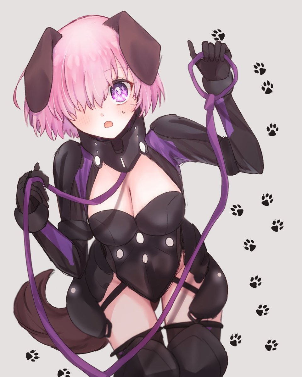 わたしが描いたいぬマシュみて 