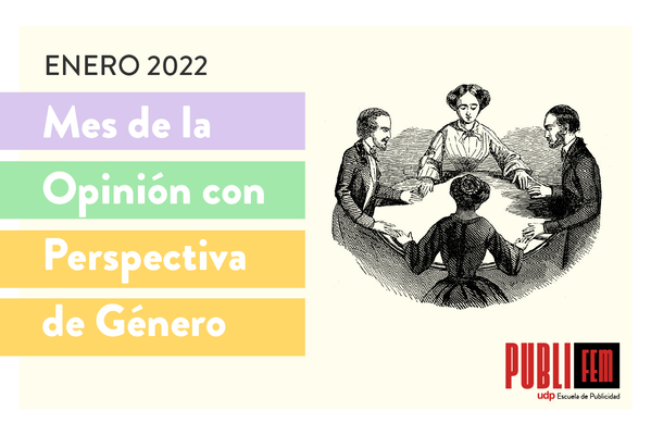 Publifem1's tweet photo. Partimos este 2022 visibilizando el trabajo y la opinión de nuestr@s alumn@s. Te invitamos a leer las columnas que aparecerán semanalmente en nuestro sitio https://t.co/AsQgsWT3nB en enero, mes de la opinión con perspectiva de género. https://t.co/HhhrbdPpJD