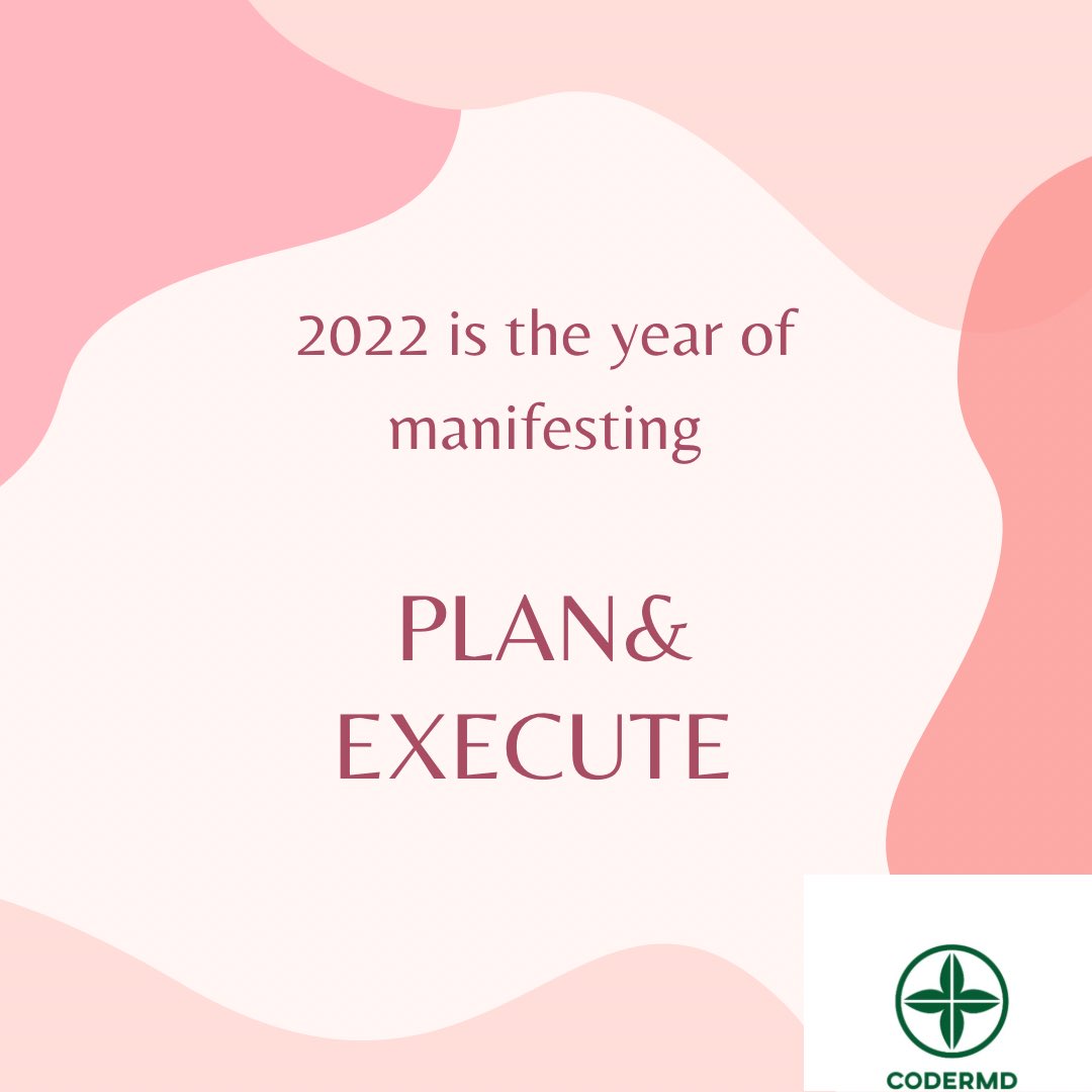 thecodermd's tweet image. I am Kicking off this first Monday of 2022 with a fresh mindset and determination. 2021 was my planning phase, 2022 I will execute my plan, stay tuned…plan and then execute:one will not work without the other.
