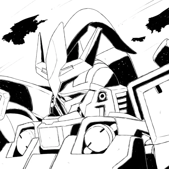 トールギスⅢ描きました
#ガンダム 