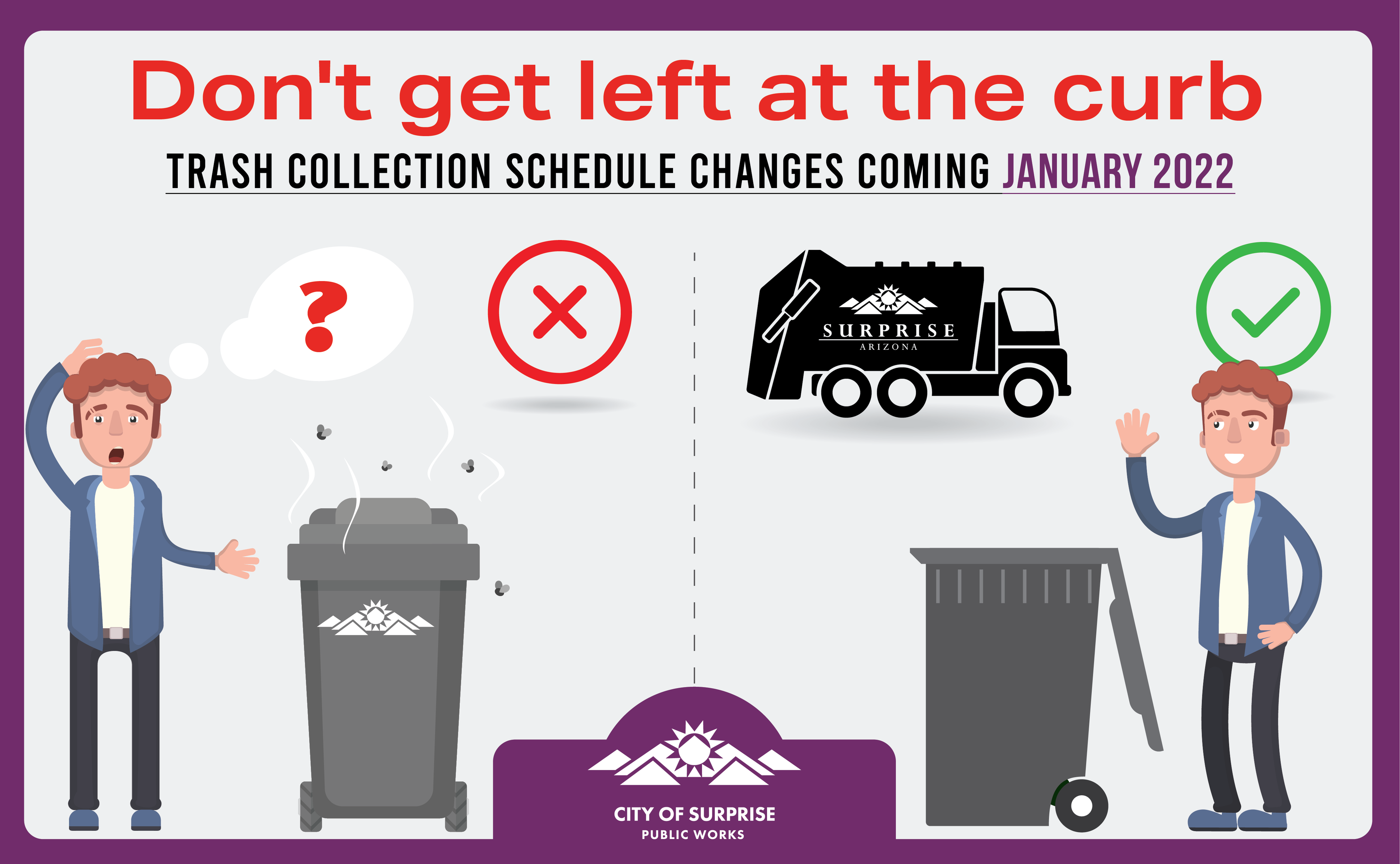 Surprise Az Trash Schedule 2022 City Of Surprise On Twitter: "Reminder! City Of Surprise Trash Collection  Zones Will Change On Monday To Balance The Number Of Homes Serviced On Each  Collection Day. This Means Some Residents Will