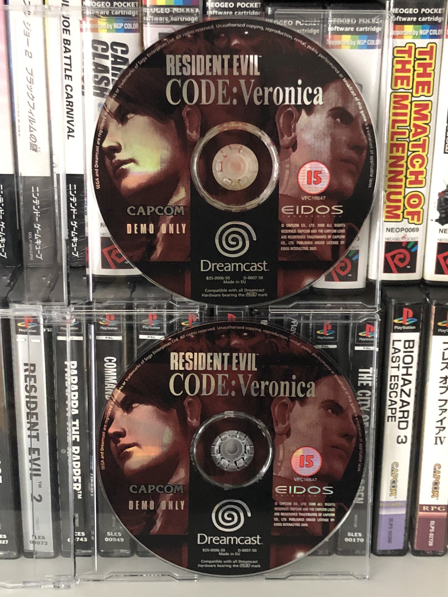 Resident Evil Code Veronica Dreamcast Reproduction Case