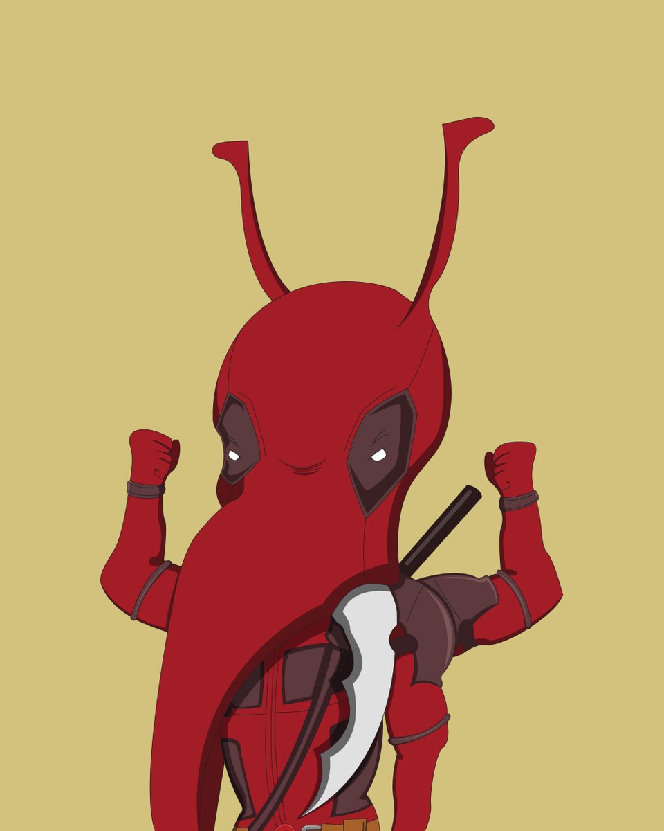 New Species have been found.
Eleph Ant #35

Deadpool

Link : opensea.io/assets/matic/0…

Join discord.gg/BuP7Q4RY

#NFT #NFTs #NFTartist  #OpenSea #nftdrop  #nftcollector #nftcommunity #nftshill #NFTGiveaway #NFTcollectibles #NFTPolygon #Deadpool