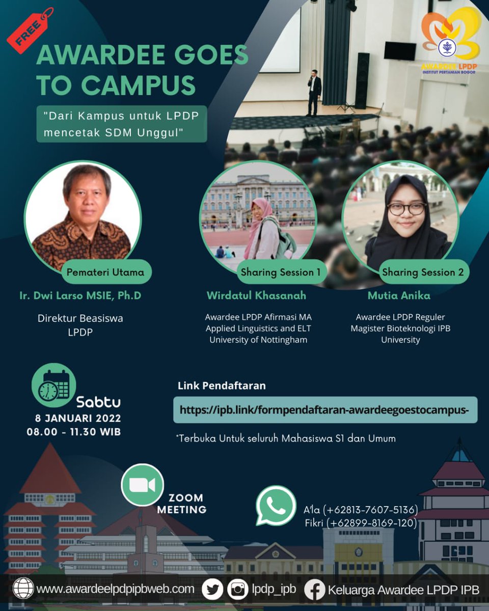 Awardee LPDP IPB tweet media