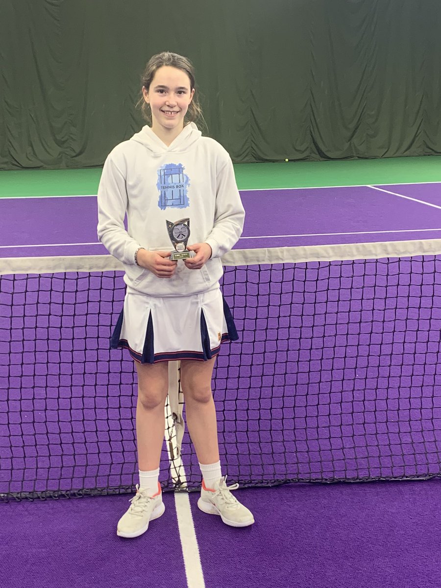 Great end to 2021 for Bella and last tournament as an U12 - G4 U18 winner in Middlesbrough 💪🏼💪🏼🎾

<a href="/PockSchool/">Pocklington School</a> @pockgirlssport <a href="/YorkshireTennis/">Yorkshire Tennis</a>