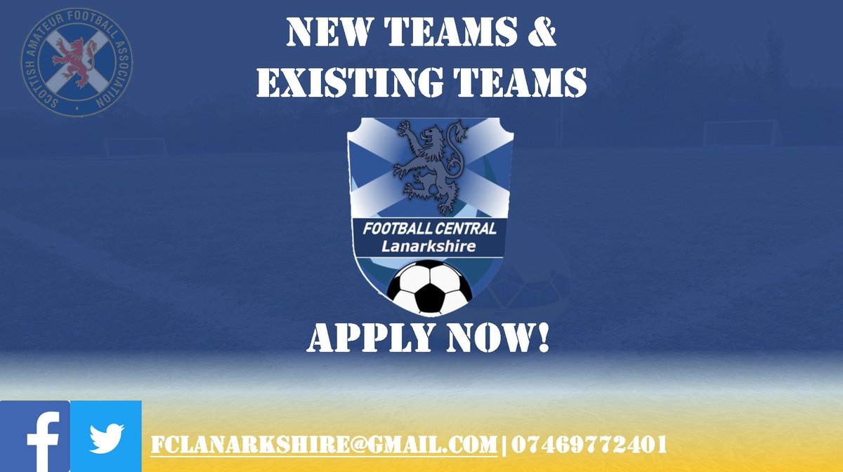 Football Central Lanarkshire tweet media