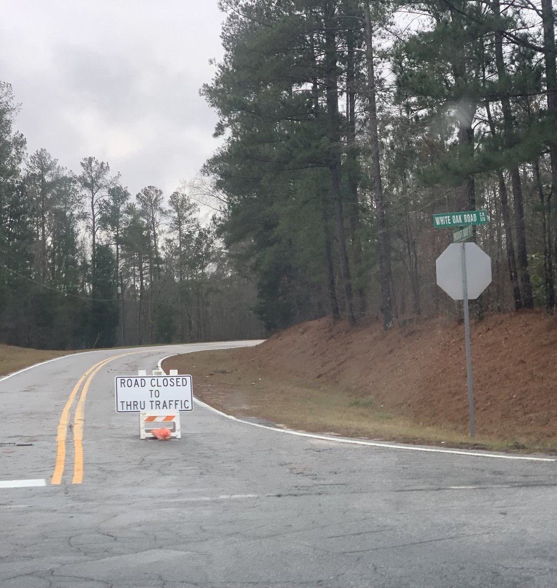 denisevickers's tweet photo. Downed power lines and trees force road closures across Columbia County. And leftover holiday decorations didn’t stand a chance to those wind gusts. @WFXGFOX54 @TrevorsWeather @JJefferiesWFXG #csrawx #gawx #weathernow https://t.co/5wabCI4p6W