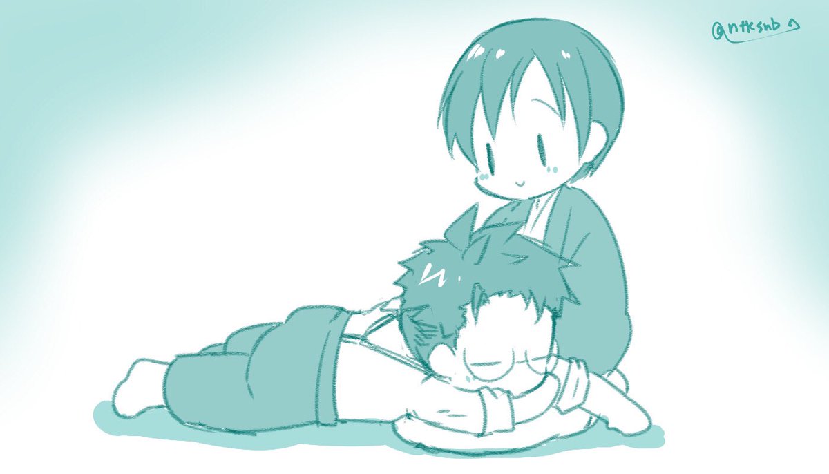 「ではではおやすみなさい 明日からは脱正月休み通常モードでいくよう(*'・ω・`)」|ナツキ シノブのイラスト