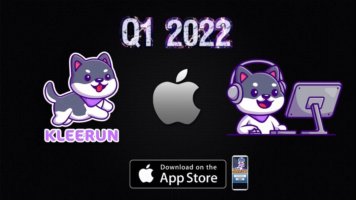 Cloud_Wizzz's tweet photo. 🚨breaking news for @KleeKaiETH 🔥🎮 #KleeRun will be on #iOS App Store Q1 2022.  #KleeRun will change the lives of many people around the world. 🎮💰 #P2E up to 8$ a day.
⭐️find them on @GooglePlay 🔥
🔗https://t.co/dveTAXSYWl 
#GameFi #crypto #PlayToEarnGame #SHIB #apple #doge https://t.co/86VG5fktyu