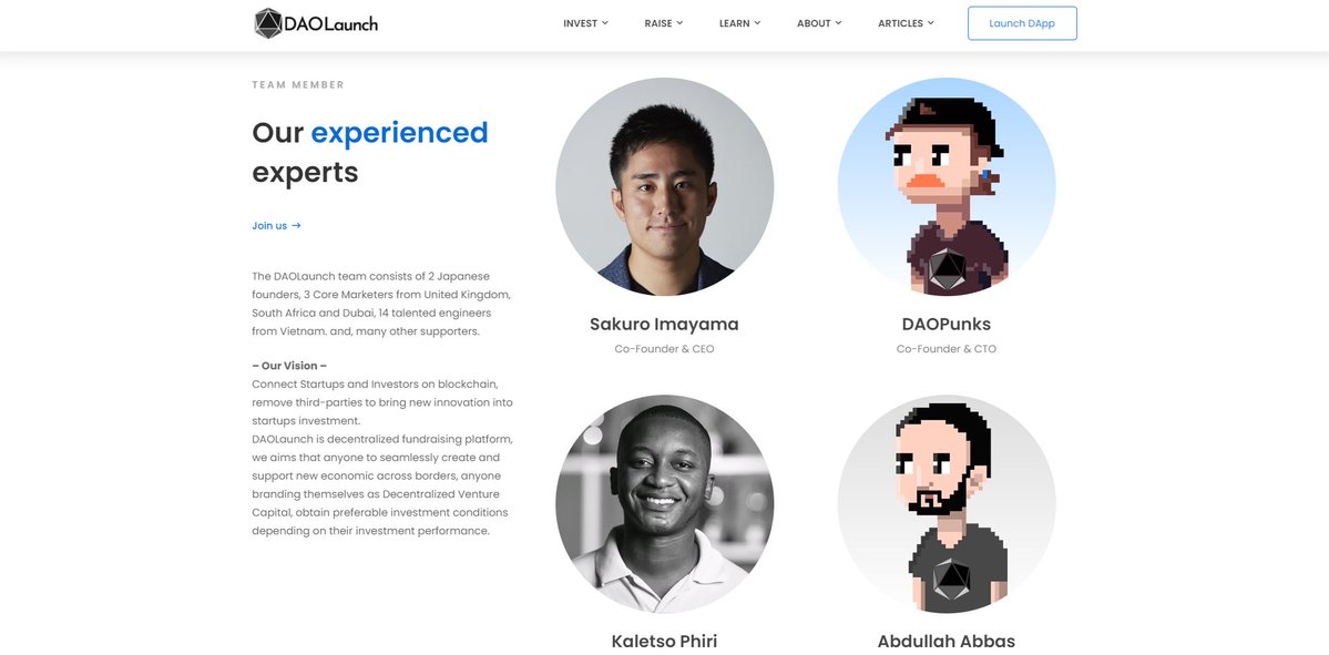 coin_cannon's tweet image. $DAL #DAOLaunch 初心者でも入りやすいLaunchPadだと思ったのでちょい紹介🚀

1.創設者が日本人
日本語対応のオプチャやTwitterがありサポートが豊富、調べるのが苦手な方でも情報収集が簡単そうです。

2.コスパがいい
必要なトークンが今のところ最低枠で620$、最高枠でも6200$くらいで買えて～続