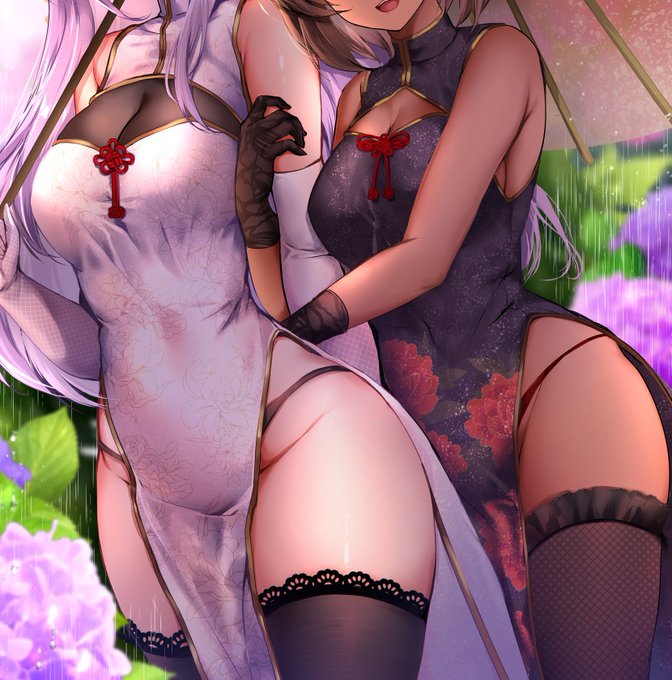 生脚が見えるチャイナドレスと
固定資産税かかりそうな太腿の相性は
定期的に主張していきたい 