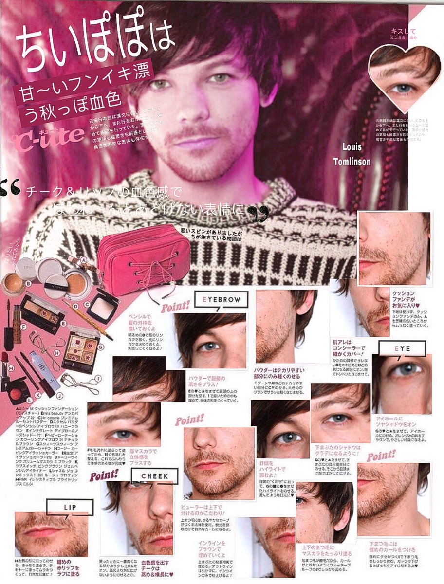 -ˋ  ꒰♡꒱  make up magazine 🖇💗💭