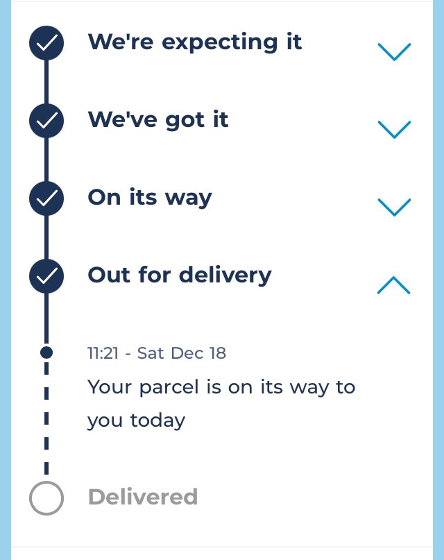 HighponyStudio's tweet photo. @Hermesparcels where is my parcel? @LloydsPharmacy this has been frozen since 18 Dec, and neither of you contactable without a 10-day wait (Lloyds) - app won’t let me contact you (Hermes). https://t.co/HSMwiQXfok