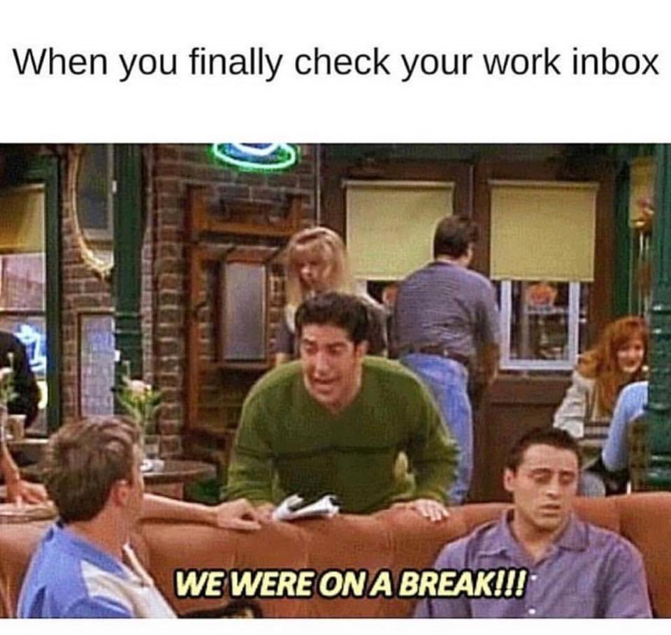 bellabee13's tweet image. Monday after the holidays got me like: