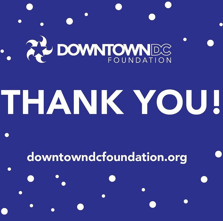 DowntownDC (@downtowndcbid) on Twitter photo We are excited to announce that the @downtowndcfoundation surpassed its fundraising goal this December and raised a total of $55,068! On behalf of everyone at the Foundation, thank you for helping #DowntownDCThrive into the new year and beyond. We are excited to announce that the @downtowndcfoundation surpassed its fundraising goal this December and raised a total of $55,068! On behalf of everyone at the Foundation, thank you for helping #DowntownDCThrive into the new year and beyond.