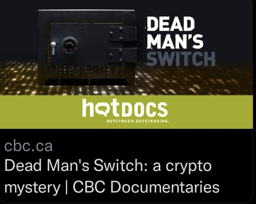 NOW STREAMING:
On Demand on <a href="/cbcgem/">CBC Gem</a>
 Click to watch:
sqz.co/pvNjnlH

#bitcoin #cryptocurrencies #truecrime #NowStreaming #supportcanadianfilm #WomeninFilm
