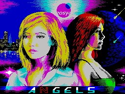 TLtwg's tweet photo. #Angels New game for the #ZXSpectrum (thanks for the tip @PetarBenke ). Kira and Rika, two girls from another planet are serving their sentences on Earth, fighting crime. Download this game from #Zosya https://t.co/gfLTMapijW https://t.co/1qKFN530cs