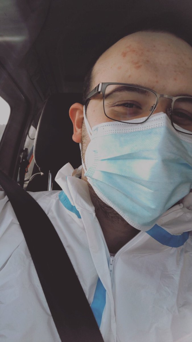 coldart_'s tweet photo. Primo covid dell’anno, fatto✨ 
#soccorritore #volontario #avap #pubblicaassistenza #ambulanza https://t.co/i8ntt22WEF