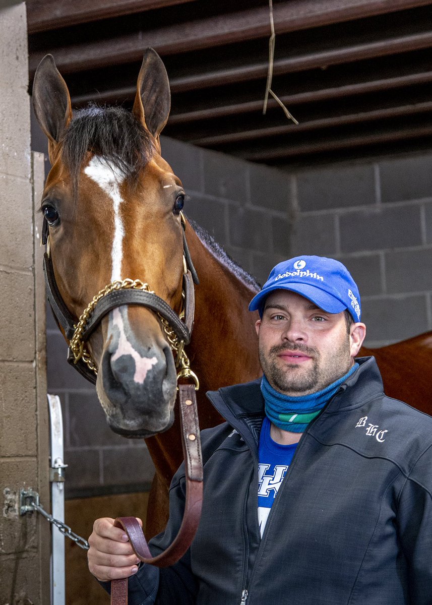 JohnGDooley's tweet photo. The 2021 G.2 Risen Star Stakes and G.1 @TVG Haskell Stakes winner MANDALOUN (Into Mischief) back on the work tab @fairgroundsnola on Monday clocking 5F 1:00.60b Fast (3/35) for @bradcoxracing prepping for his 2022 return. 📸@horsetoheart https://t.co/Ly9wAQu5dy