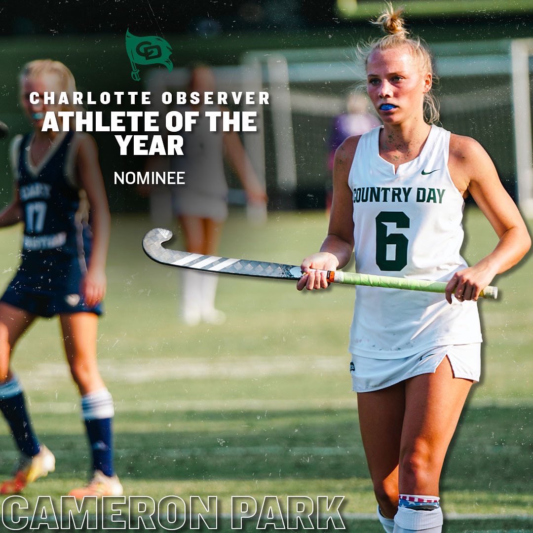 Country Day’s Kasey Cone &amp; Cameron Park are up for the Charlotte Observer Female Athlete of the Year Award! 

Visit our 🔗 in bio to vote! 

Voting ends January 8th. 🏆
 
#BackTheBucs #CDBucs