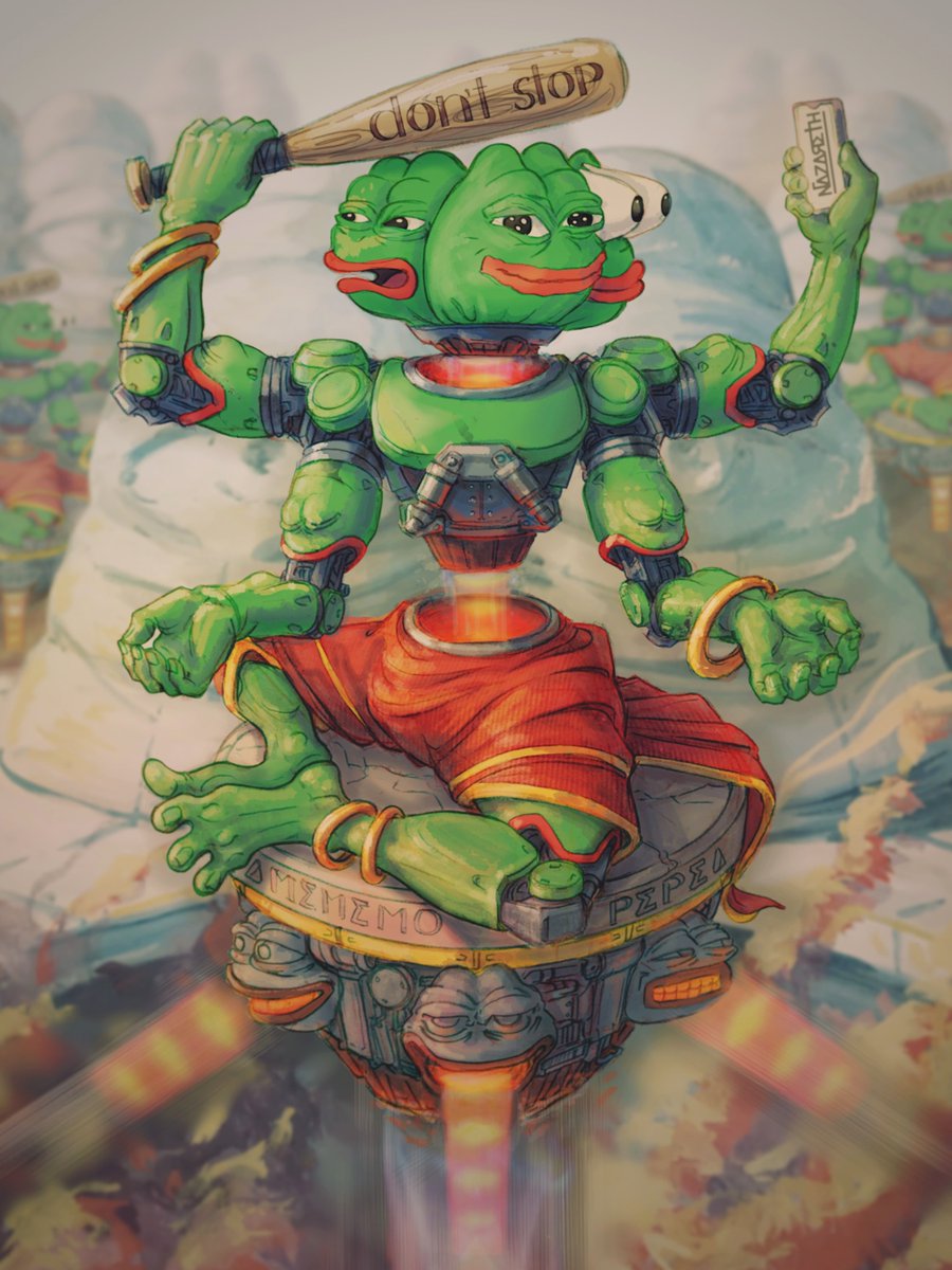 Nazareth_eth's tweet photo. @jaggedsoft Father don't stop, you're provoking real art pepe❤️ https://t.co/TO8Yc9H05I