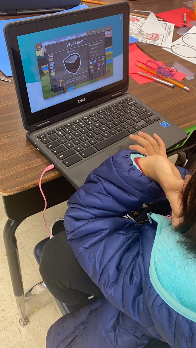 Mrs_Blohm's tweet photo. Back at it with @legendlearning to review properties of matter! @NISDLeonSprings @graciemespinoz4 @Jkuhlmann4567 #LSEgrows https://t.co/qrkWuQLtQv