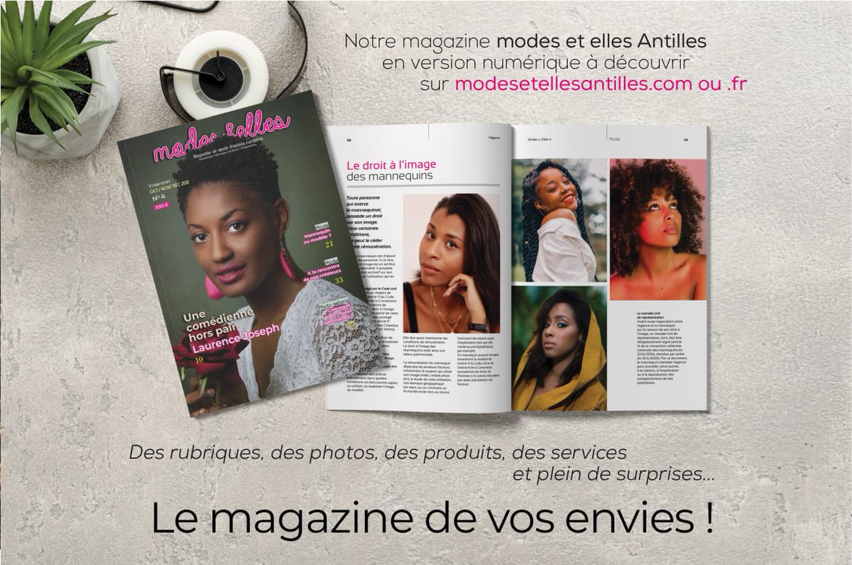Modes_et_elles's tweet photo. Votre magazine où les goûts et les couleurs ne se discutent pas, va vous faire changer d'avis. MODES ET ELLES ANTILLES est un magazine hors pairs ayant pour principal objectif, la mode et la femme afro-caribéenne. Je vous laisse découvrir ce magazine https://t.co/LTkHbyNDTW https://t.co/WrsR4EMDfe