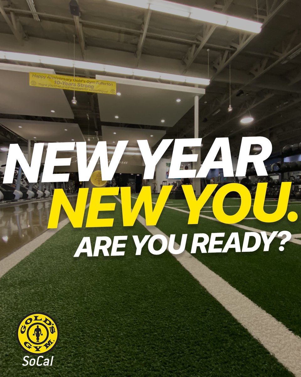 GoldsGymSoCal's tweet photo. First Monday of #2022. Time to step out of our comfort zone, crush our goals, and achieve #GREATNESS

To help accelerate to your next level of fitness and kick start your 2022, enjoy this complimentary E-Book 

https://t.co/tKhbVQbnj3

#goldsgymsocal #startoffright #workout https://t.co/DKTKGXfbU1