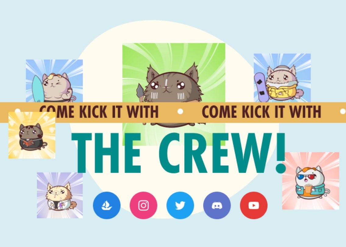 <a href="/JRNYcrypto/">JRNY Crypto</a> <a href="/cuddleecrewnft/">Spor Gündemi</a> <a href="/ReverseChrono/">Chronoxx.eth</a> Love these cats!
They are all the rage, help us get the word out!
👉🏻  snag a Cuddlee Crew NFT - FREE MINT
💥 5K Supply  💥 300 1/1 Super Rare 
💫  Stealth Launch - Jan 04th - Free Mint 💫