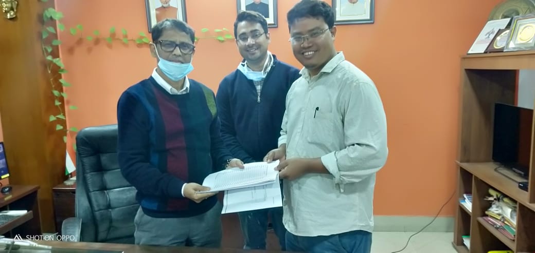 Final draft submitted to our honorable DME sir for stipend hike of residents doctors of across state medical college of Assam 
Thank you all our well wishers <a href="/CMOfficeAssam/">Chief Minister Assam</a> <a href="/himantabiswa/">Himanta Biswa Sarma</a> <a href="/keshab_mahanta/">Keshab Mahanta</a> <a href="/nhm_assam/">NHM_Assam</a> #DME #JDA #GMCH