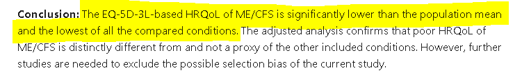 AstroXBT's tweet photo. 1/  I have ME/CFS which imo has an identical pathology to 'long covid'

Words cannot adequately describe the severity of this condition. Studies show that ME/CFS sufferers have among the lowest quality of life of any illness

https://t.co/3xT1YV3DKa https://t.co/Yl3Cnq9Rl3