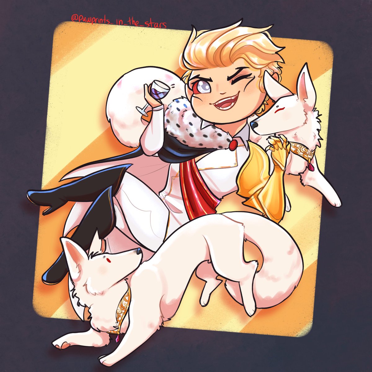 StarryPawprints's tweet photo. I’m a little better than halfway through Lucio’s route atm, and I CAN confirm that I am, in fact, in love with this absolute Bastard Man  

#TheArcanaGame #TheArcana #CountLucio #TheArcanaLucio https://t.co/ZfmeXCXuB2