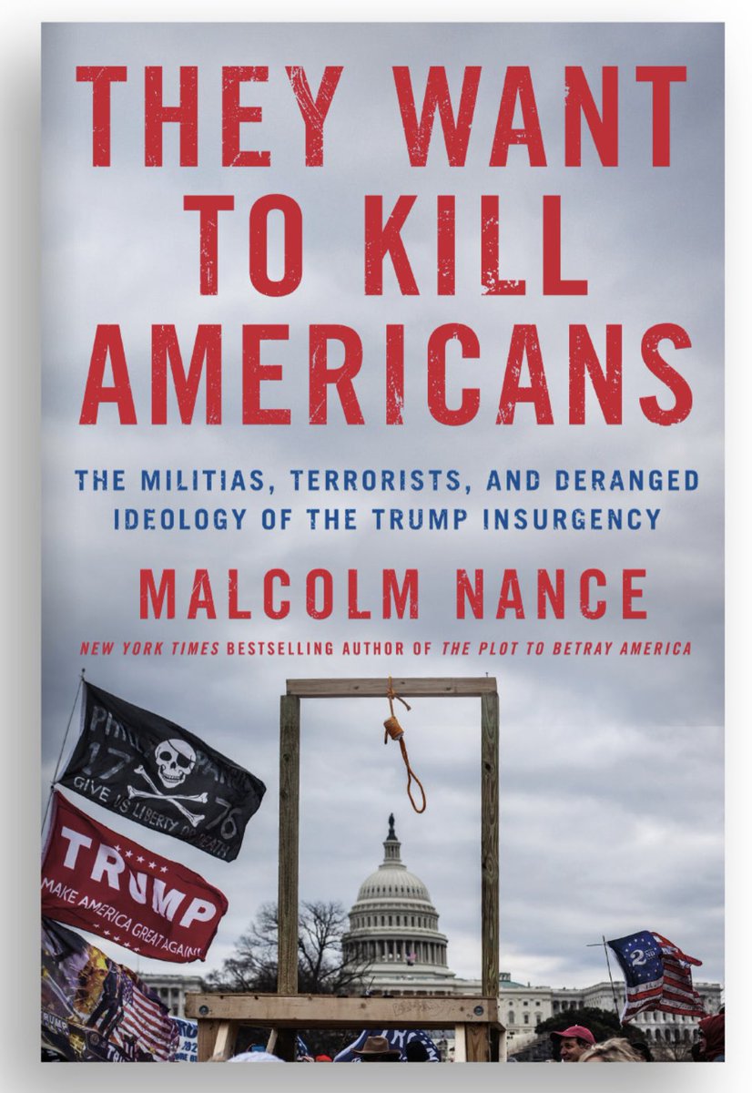 MalcolmNance's tweet photo. WARNING:  62 days before 1/6 I warned on @RealTimers that Trump would start a political/paramilitary insurgency to seize American democracy.  It has begun. I detail the Trump Insurgency in my coming book: https://t.co/XHF2wvAJFU