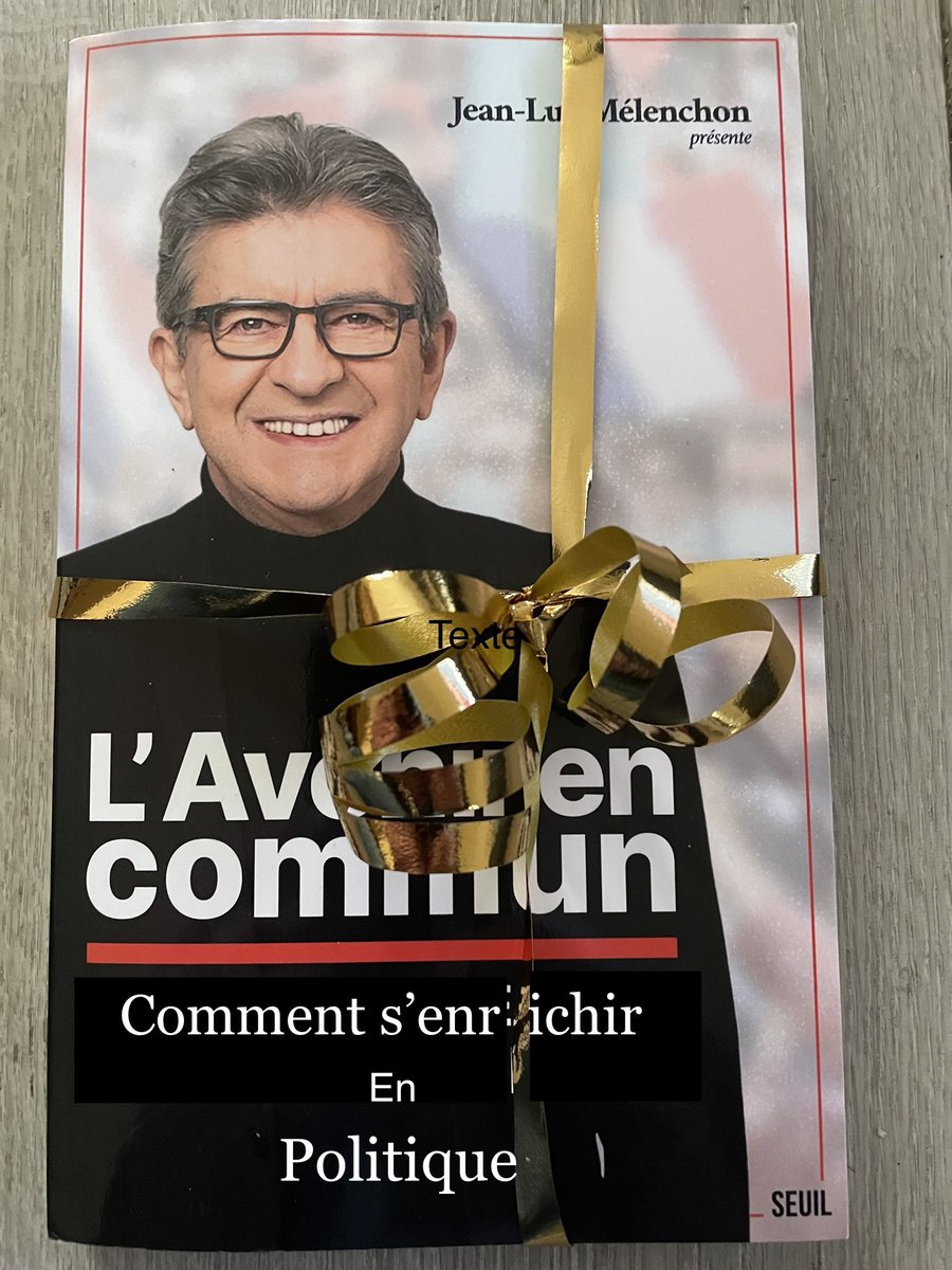 Jaimeoupas2's tweet photo. @SOULFUNKRNB @jeromegodefroy @JLMelenchon @franceinter La seule chose qu’il sait faire en politique , c’est de s’enrichir sur le dos français..😂😂😂😂😂 https://t.co/UcfDdvRwW0