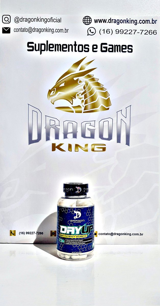 DragonKingSG's tweet photo. https://t.co/0zlAm5MgZO 
Suplementos Importados 🇺🇸 e Nacionais 🇧🇷
📦 Pronta Entrega
🎮 Jogos do PS4
🎫 10% de Desconto à Vista
💳 Parcelamento em até 12x Vezes
🚚 Enviamos para todo Brasil

Dryup (80 cápsulas) - Dragon Pharma

DryUp Matriz Diurética &amp; Termogênica de alta potência https://t.co/gfvTQoj7Oh