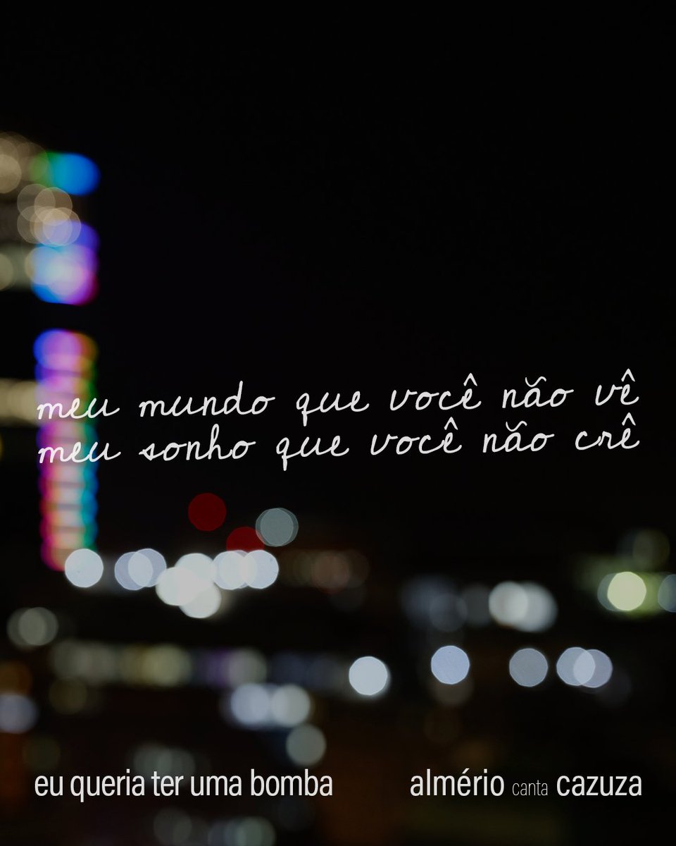 Almerioficial's tweet photo. Palavras de Cazuza pra levar pra vida! ❤️

#almeriocantacazuza #parcasdobem #TudoÉAmor https://t.co/HgDaUDPsOb