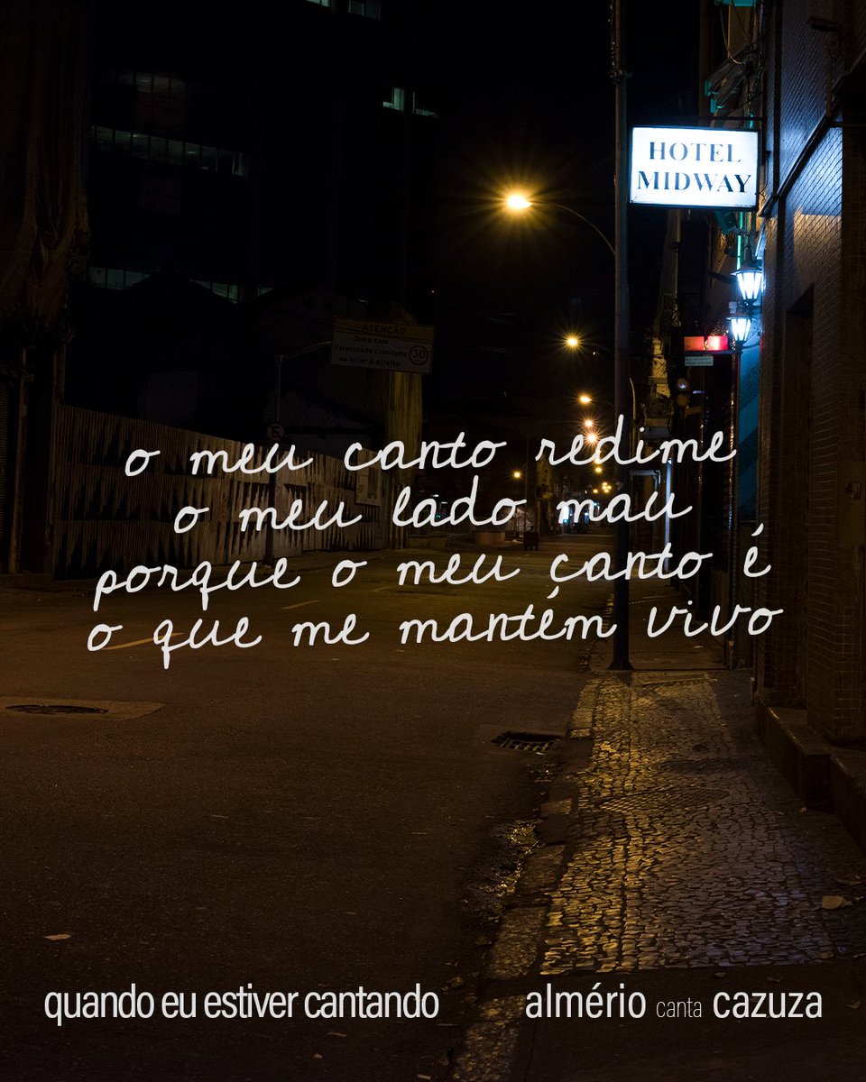 Palavras de Cazuza pra levar pra vida! ❤️

#almeriocantacazuza #parcasdobem #TudoÉAmor